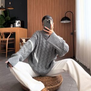 ΠΟΥΛΟΒΕΡ ΜΕ ΠΛΕΞΗ ΠΛΕΞΟΥΔΑ